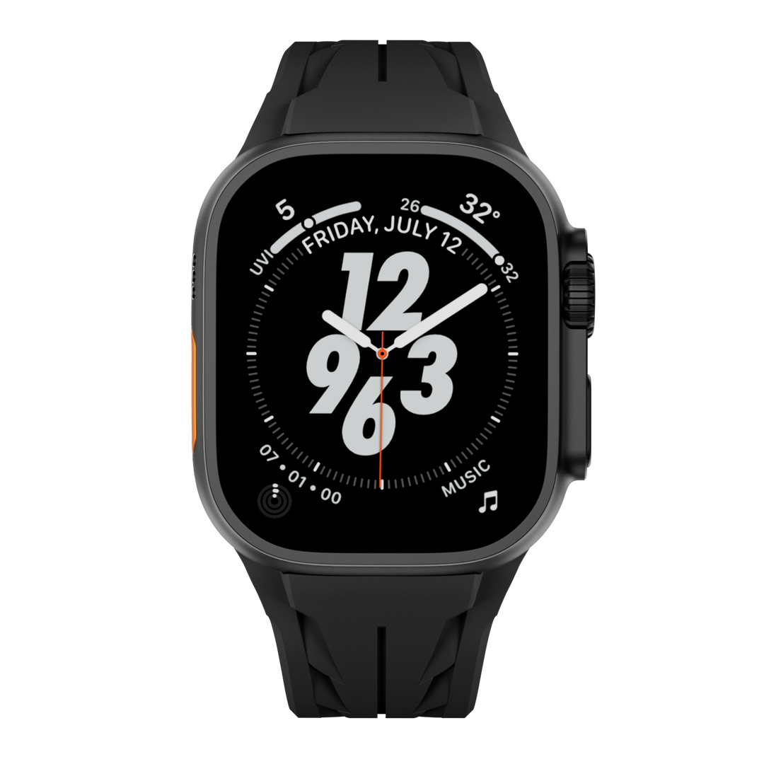 Streamlined Track Silicone Band For Apple Watch