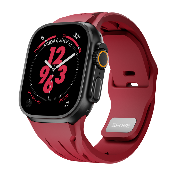 Streamlined Track Silicone Band For Apple Watch