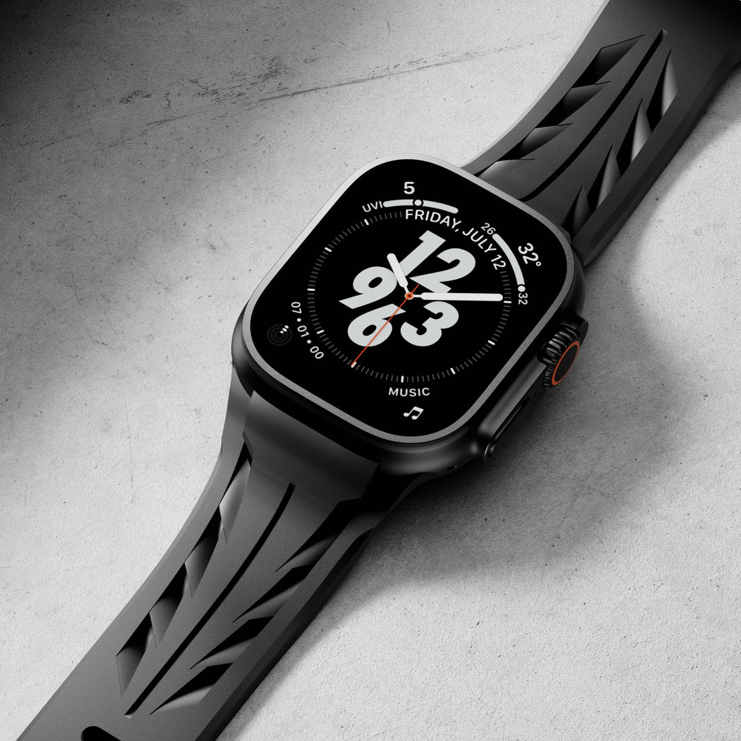 Streamlined Track Silicone Band For Apple Watch