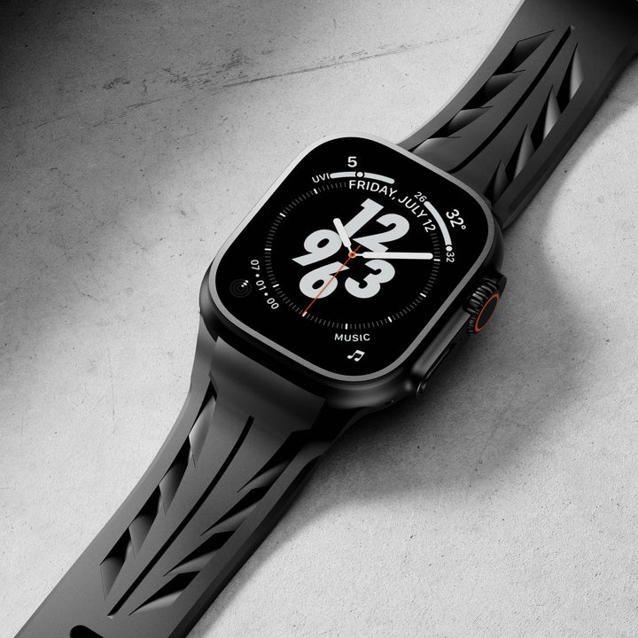 Streamlined Track Silicone Band For Apple Watch