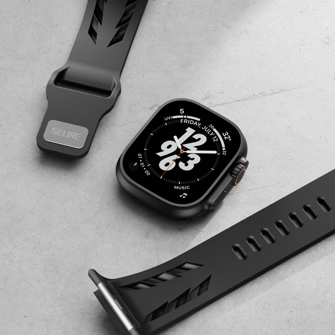 Streamlined Track Silicone Band For Apple Watch