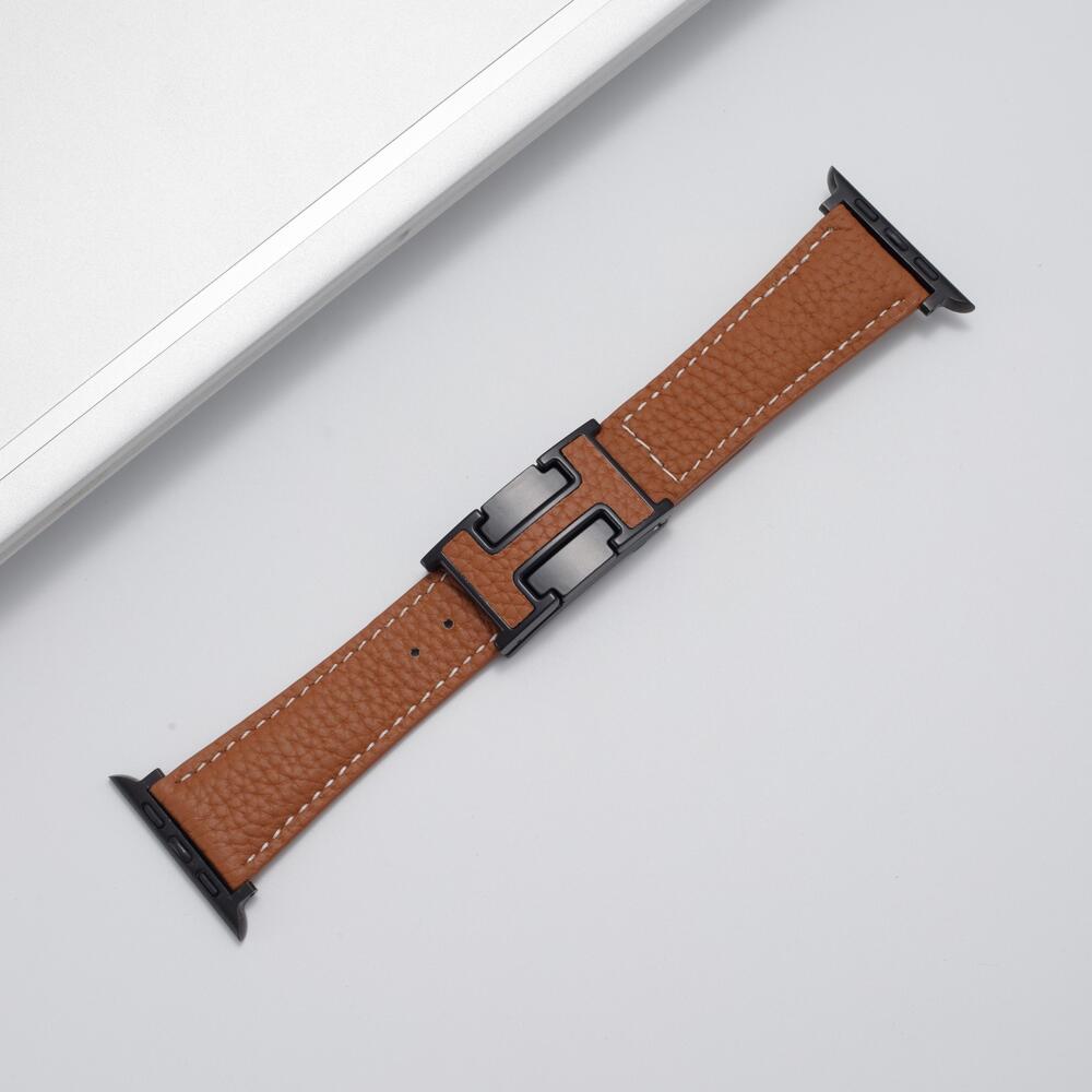 Apple Watch Luxe Leren Band
