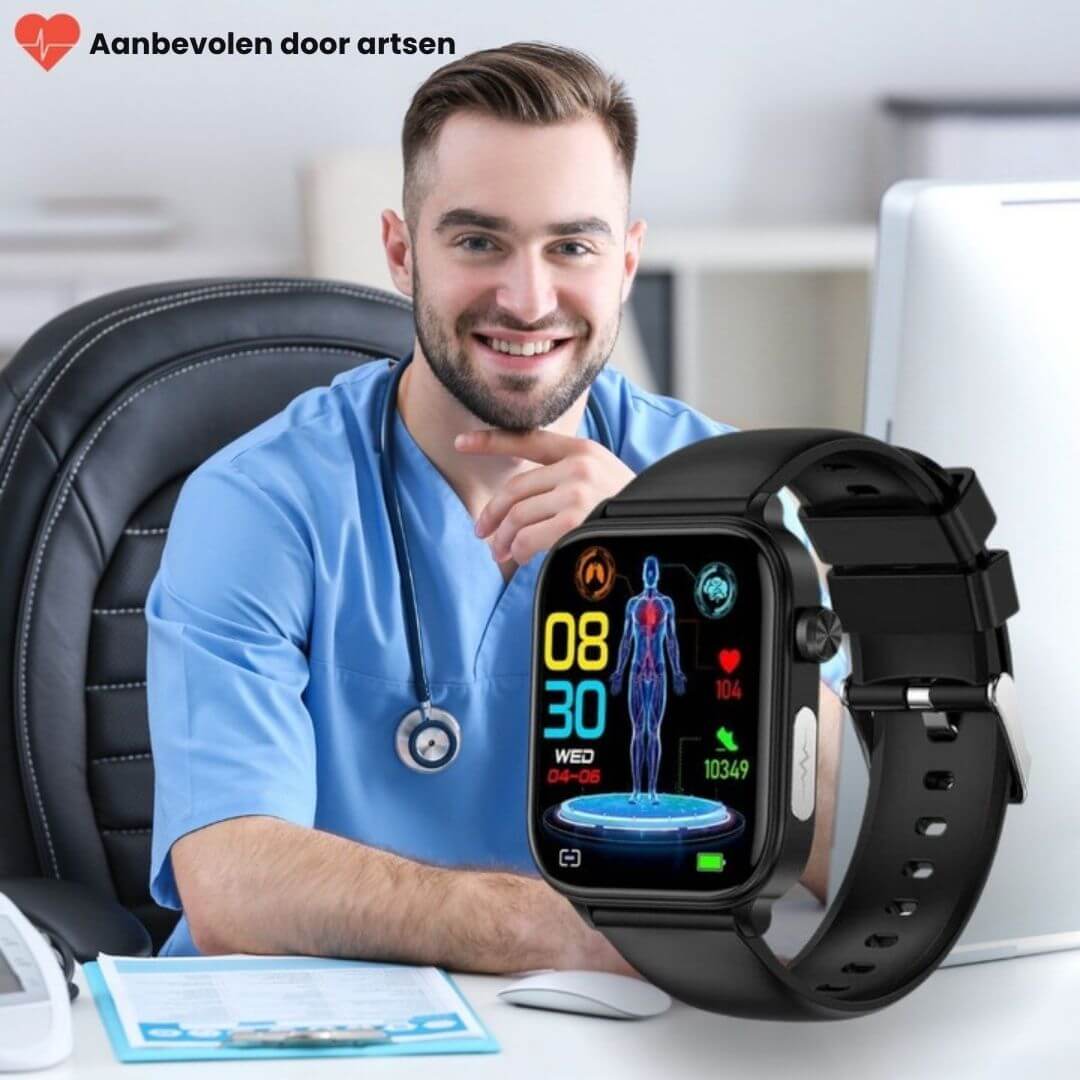 GlucoCare Watch™ | Gecertificeerde Bloedsuikermeting (2025)
