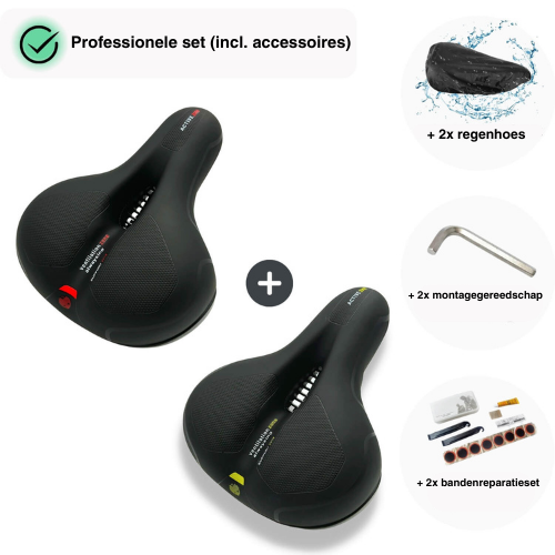 EasyFlex - Schokbreker MTB fietszadel