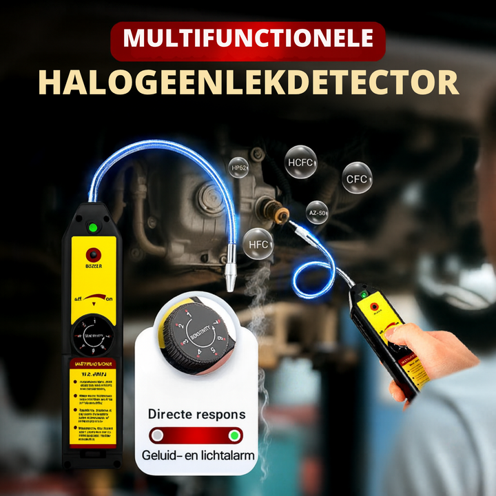 DetectAir™ Multifunctionele Lekdetector voor Auto-Airconditioning