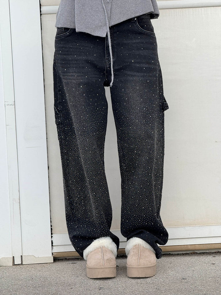 Aurora Glinsterende Jeans