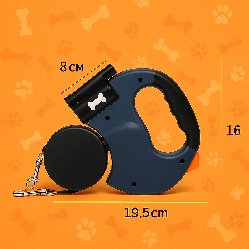 Flexipaws™ | 4-in-1 Leiband voor Honden