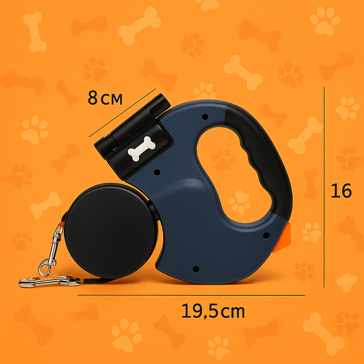 Flexipaws™ | 4-in-1 Leiband voor Honden