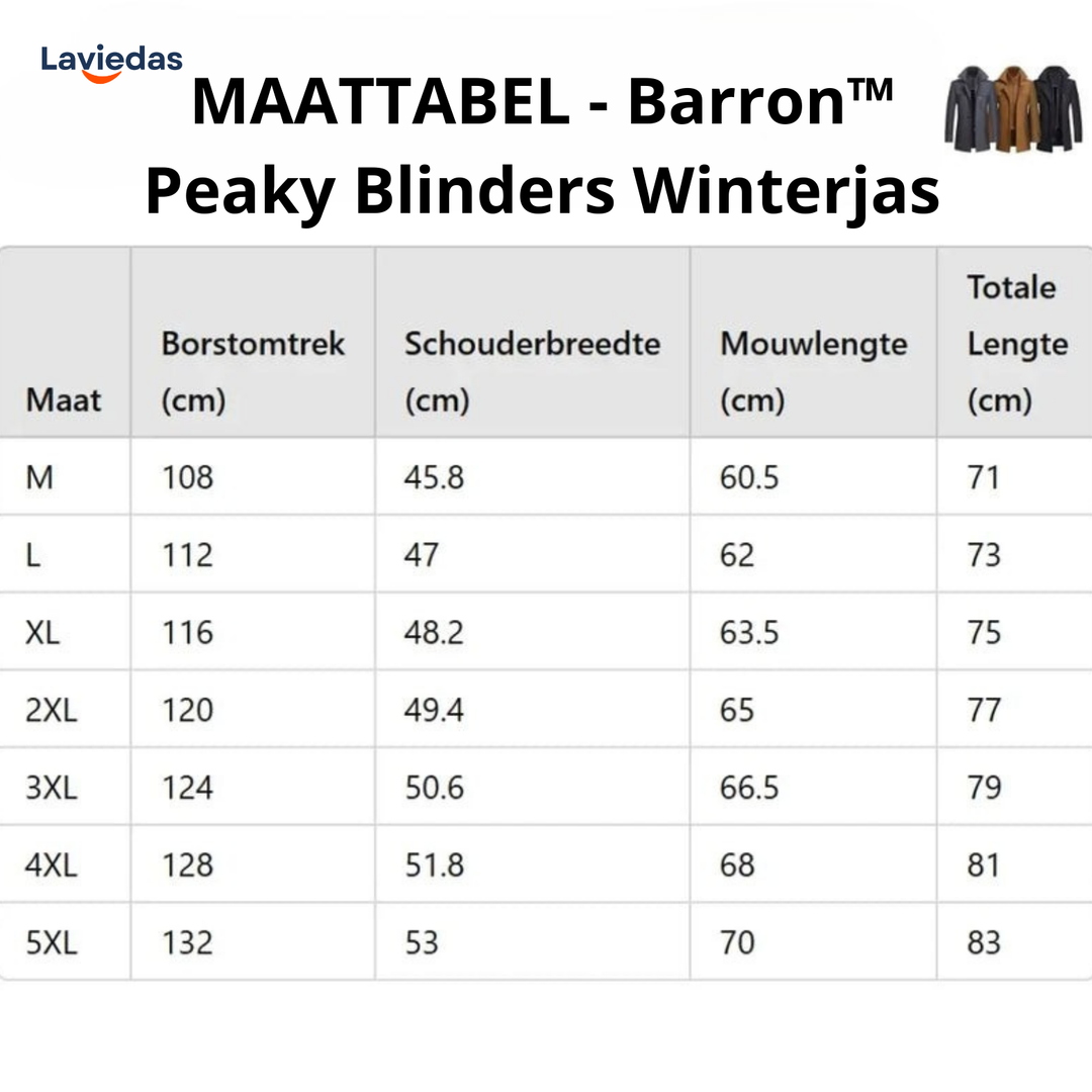 Barron™ Peaky Blinders voor Heren