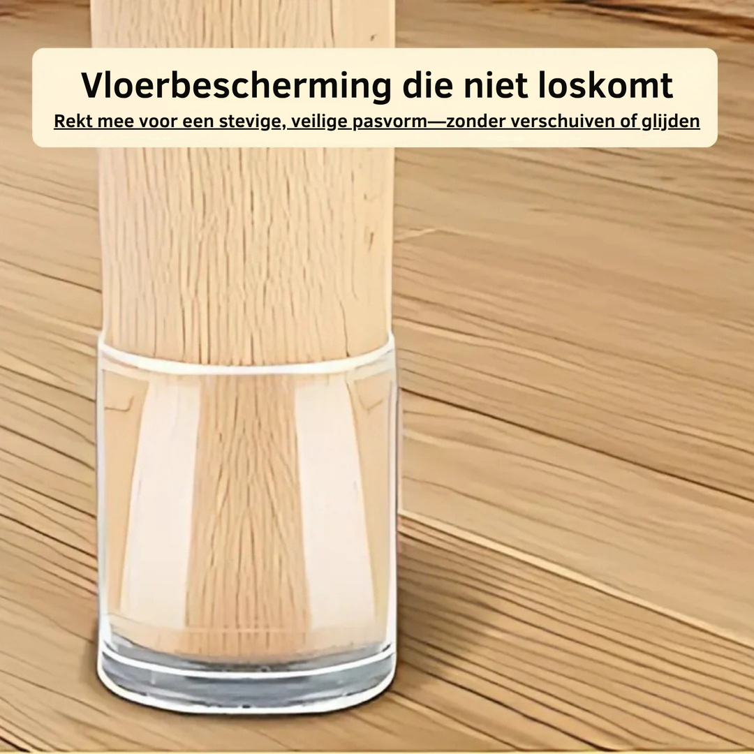 ChairMutes™ Voorkom Krassen Op je Vloer & Verminder Geluid