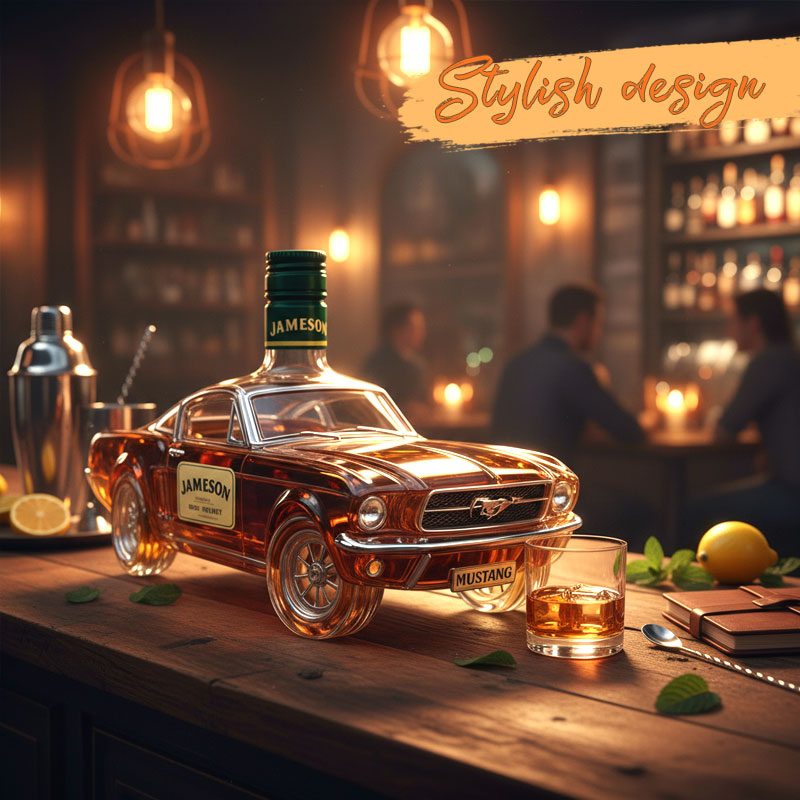 Ridge™ Exclusieve Whiskeyfles voor Echte Kenners