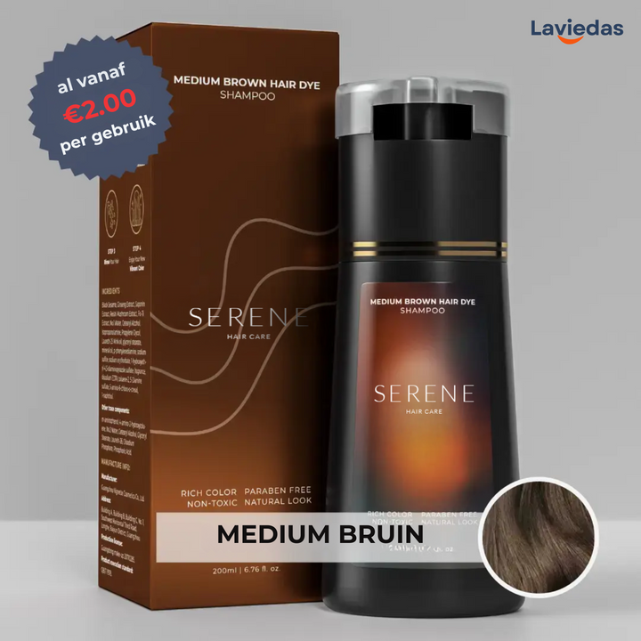 Serene DIY Shampoo™ Vaarwel Grijze Haren