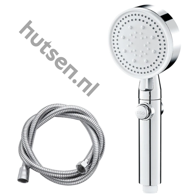 Borhe® PressureShower: 5 in 1 hogedruk douchekop