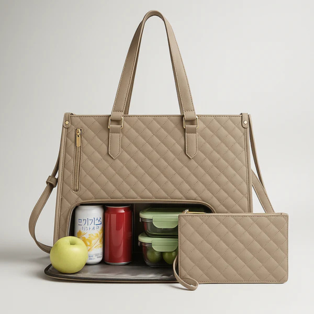 LuxeBag™ | Alles-in-één Werk, Lunch en Laptop