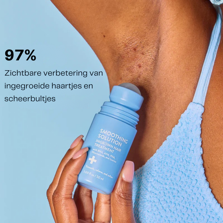 DermaSmooth™ | Tegen Scheerbultjes & Ingegroeide Haartjes