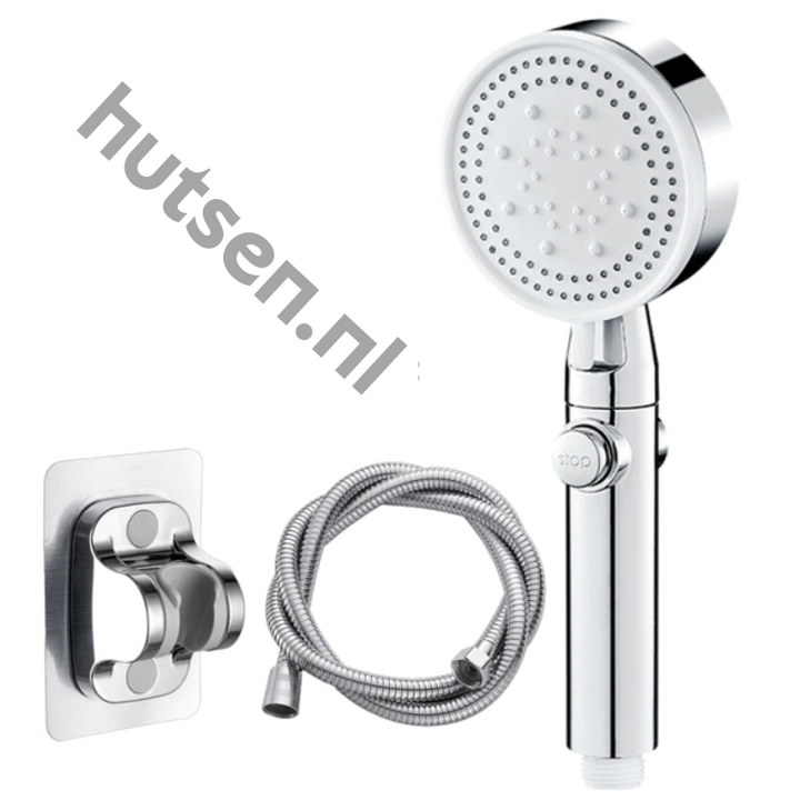Borhe® PressureShower: 5 in 1 hogedruk douchekop
