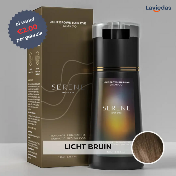 Serene DIY Shampoo™ Vaarwel Grijze Haren