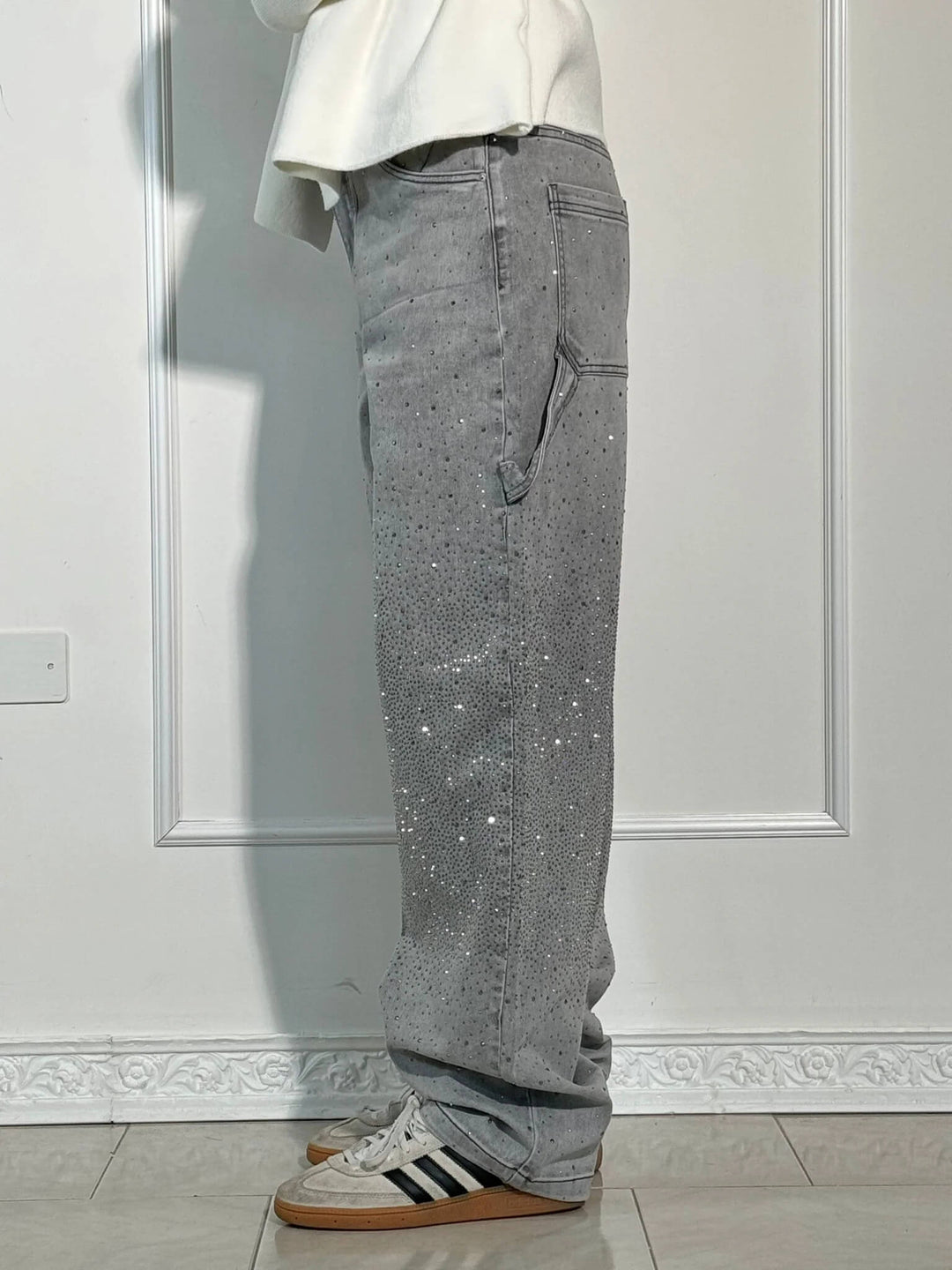 Aurora Glinsterende Jeans