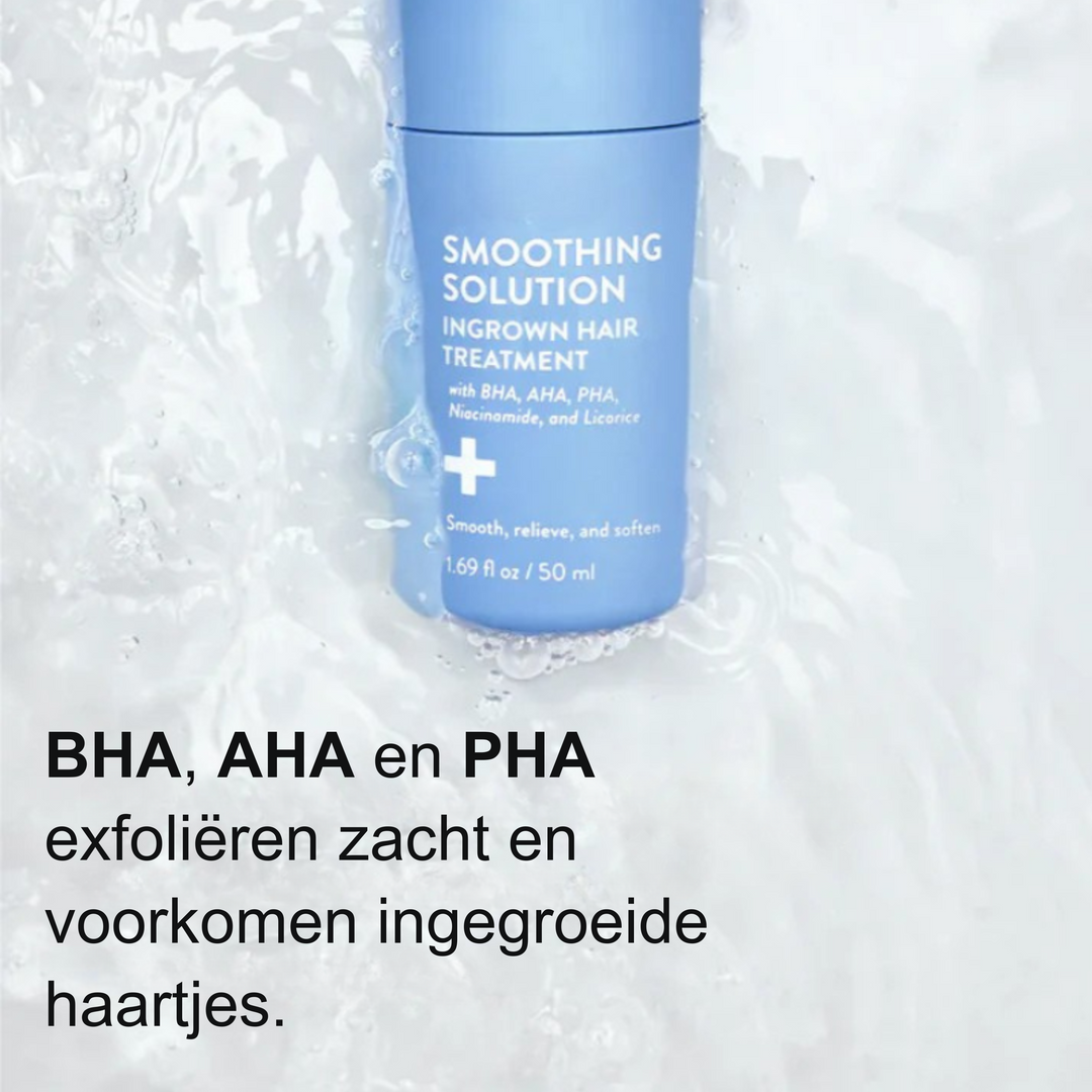 DermaSmooth™ | Tegen Scheerbultjes & Ingegroeide Haartjes