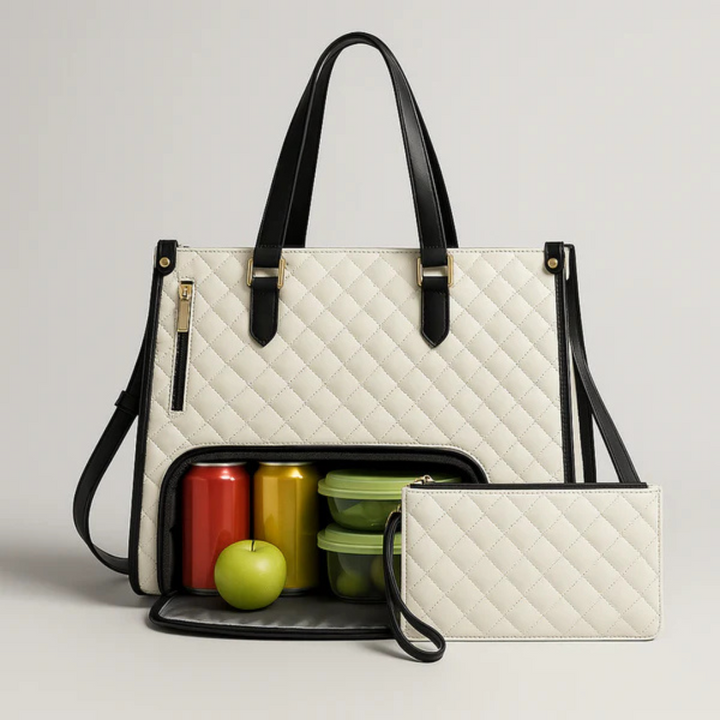 LuxeBag™ | Alles-in-één Werk, Lunch en Laptop
