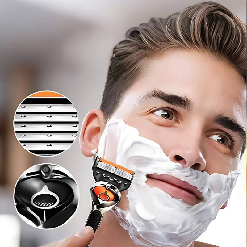 BladeEase™ Perfecte Scheerbeurt (Incl. 4 opzetstukken)