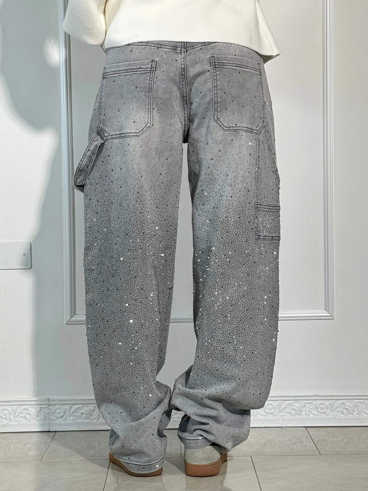 Aurora Glinsterende Jeans