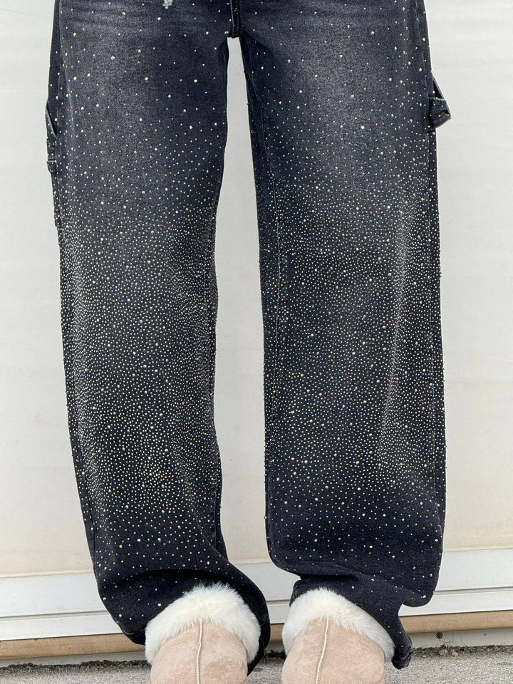 Aurora Glinsterende Jeans