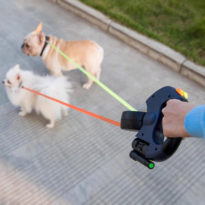 Flexipaws™ | 4-in-1 Leiband voor Honden