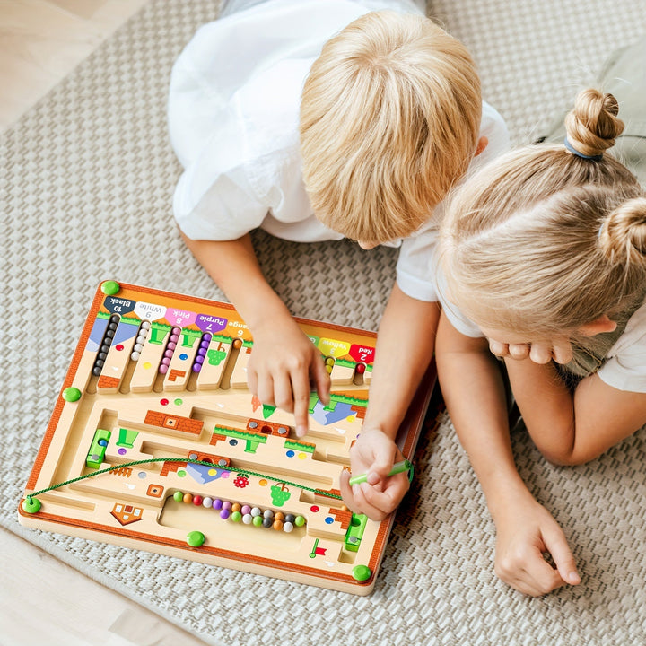 MarioPlay™ Spelbord | Zelfstandig Ontdekken, Puzzelen en Leren.