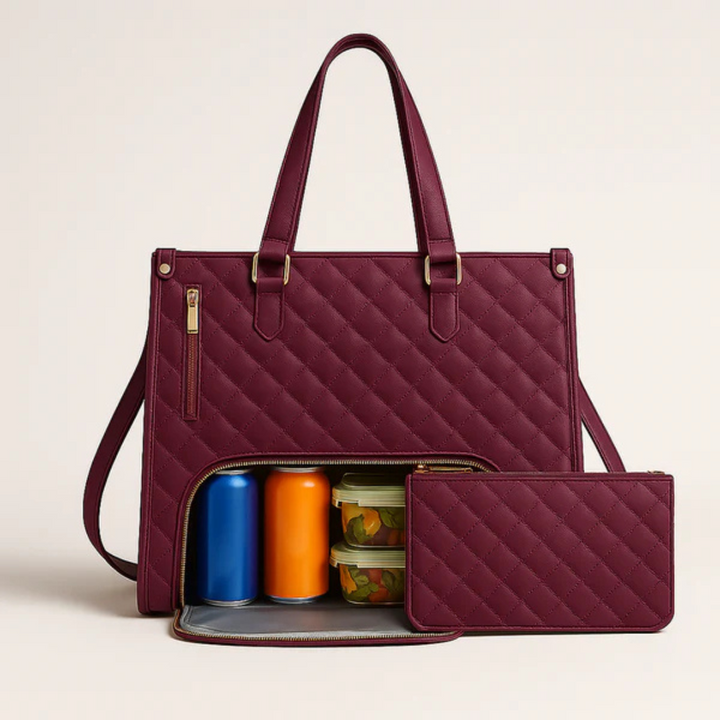 LuxeBag™ | Alles-in-één Werk, Lunch en Laptop