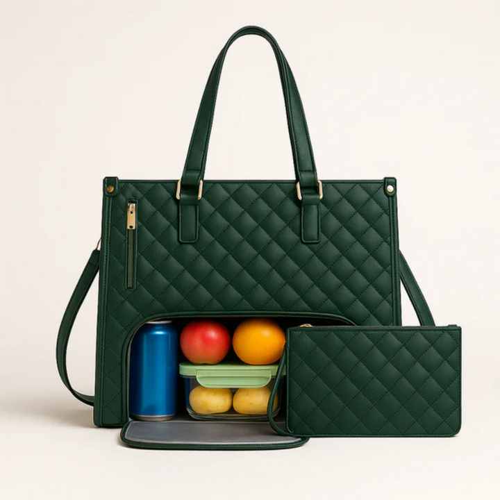LuxeBag™ | Alles-in-één Werk, Lunch en Laptop