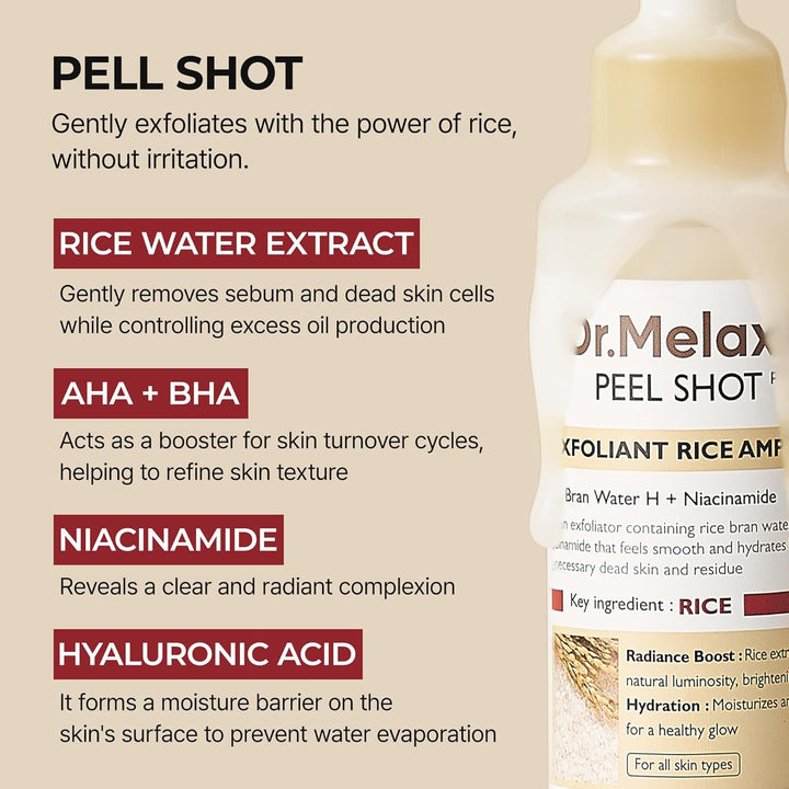 PeelShot™ Weg met Dode Huidcellen