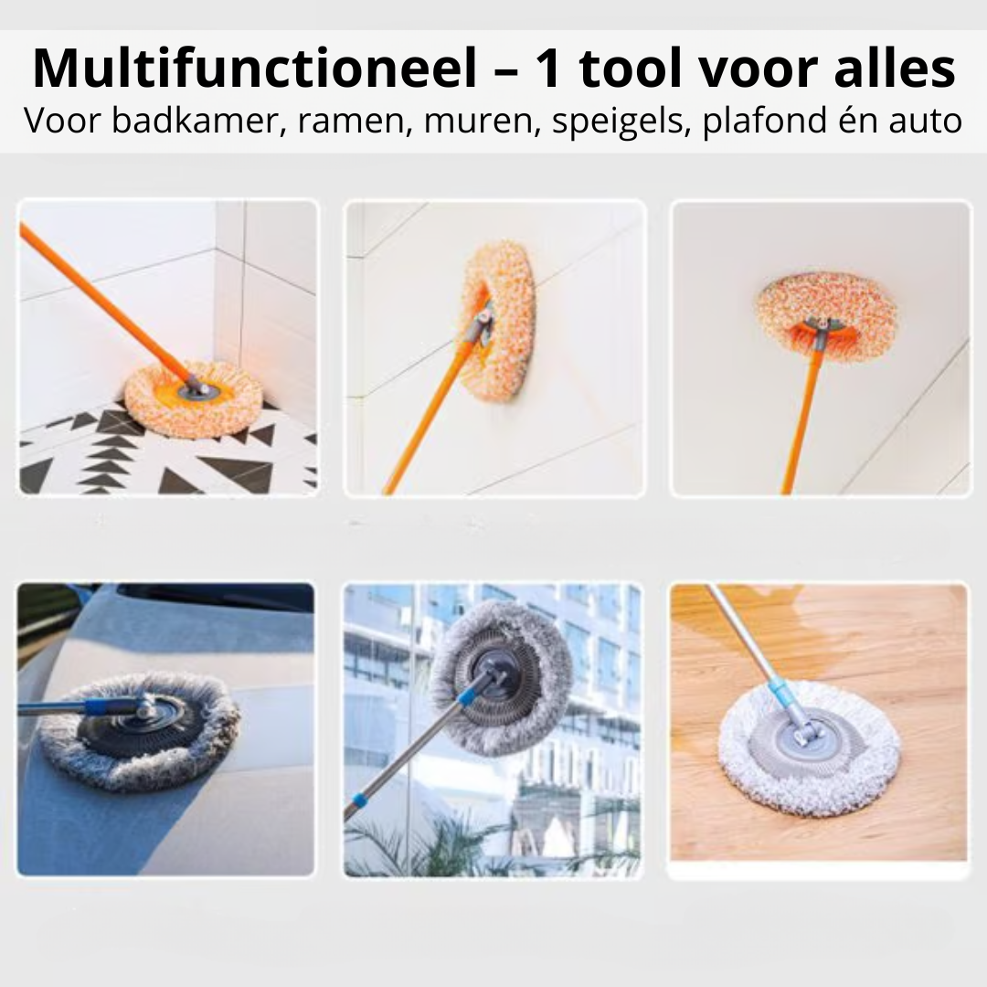 FlexiClean360™ Bereikt moeiteloos elke hoek