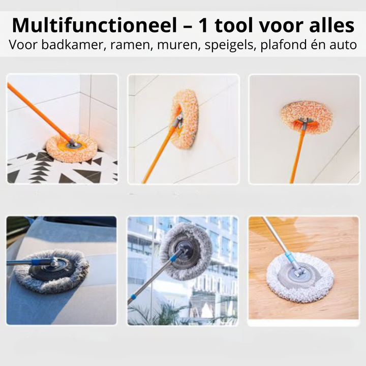 FlexiClean360™ Bereikt moeiteloos elke hoek