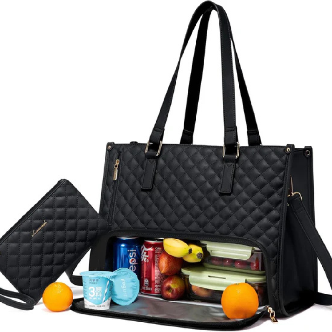 LuxeBag™ | Alles-in-één Werk, Lunch en Laptop