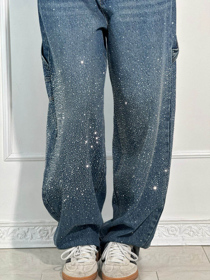 Aurora Glinsterende Jeans