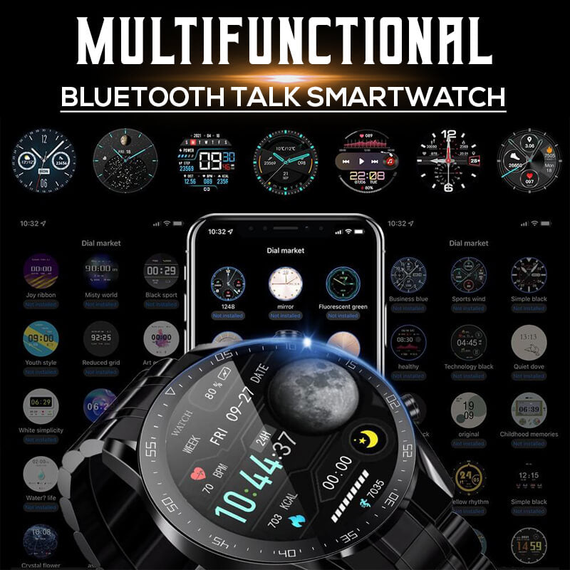 Vitalis Smartwatch - Optimale Gezondheid Tracker