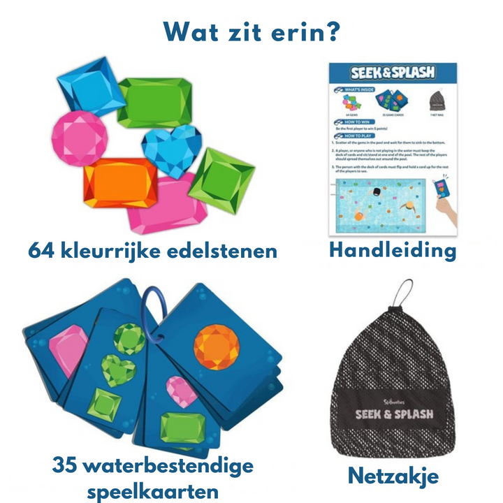 Seek & Splash™ Educatief & Zomers Onderwater Speelgoed
