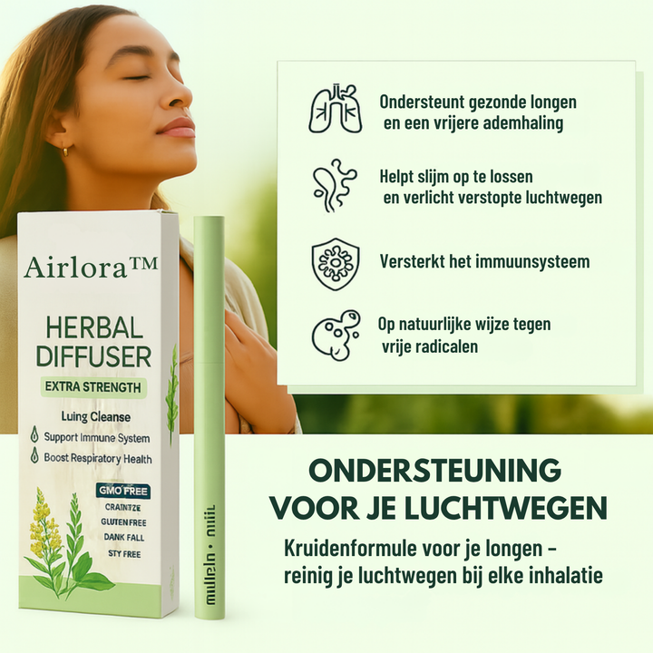 Airlora™ Zonder Moeite Stoppen met Roken