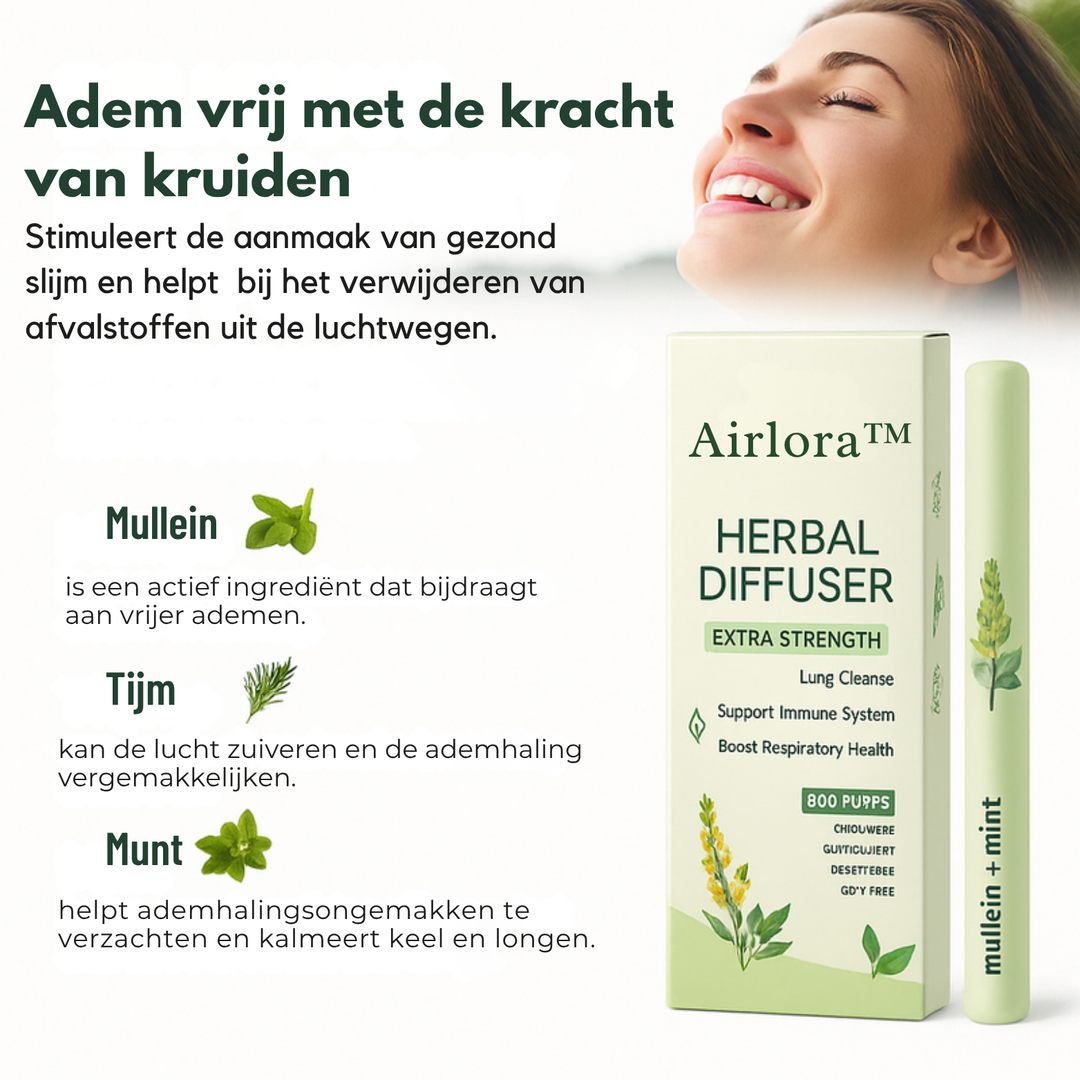 Airlora™ Zonder Moeite Stoppen met Roken