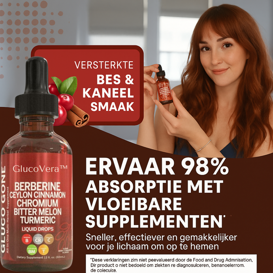 GlucoVera™ – Ondersteunt een gezonde bloedsuikerbalans
