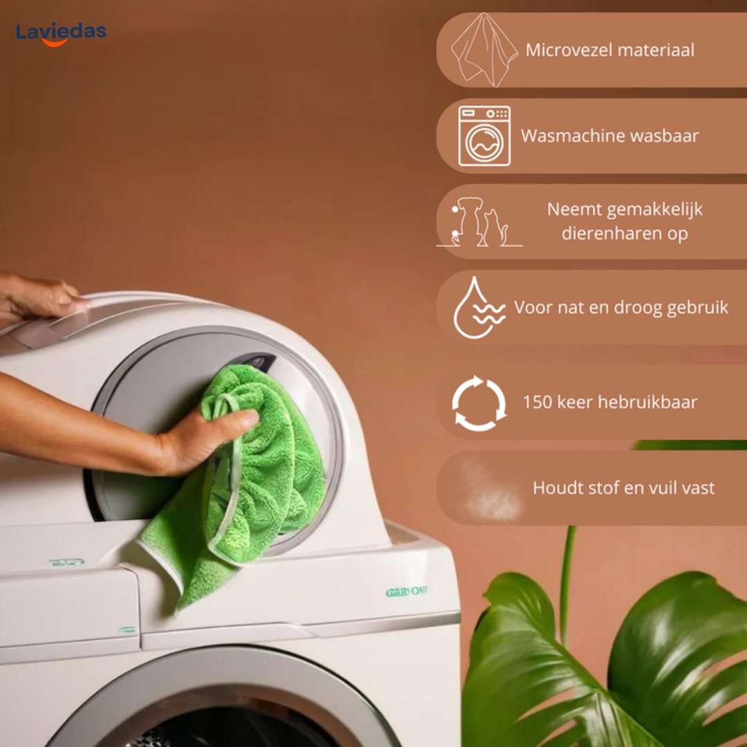 GreenSweet™ - Herbruikbare & Effectieve Moppen voor Swiffer | 2+2 GRATIS