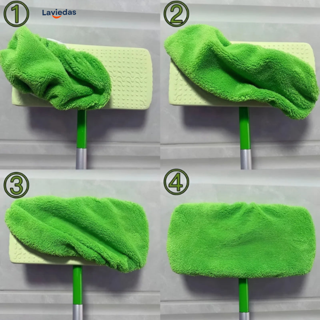 GreenSweet™ - Herbruikbare & Effectieve Moppen voor Swiffer | 2+2 GRATIS