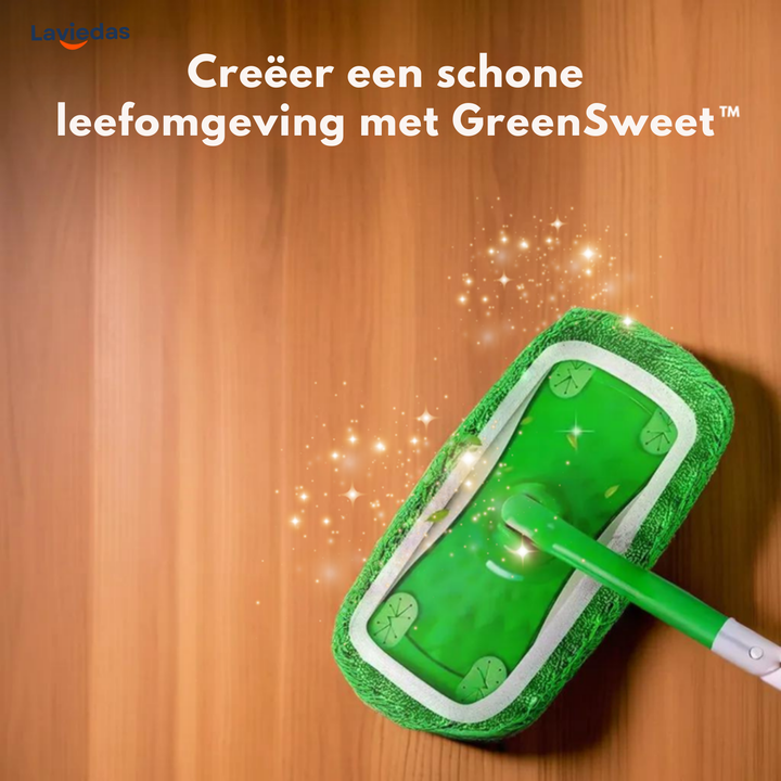 GreenSweet™ - Herbruikbare & Effectieve Moppen voor Swiffer | 2+2 GRATIS