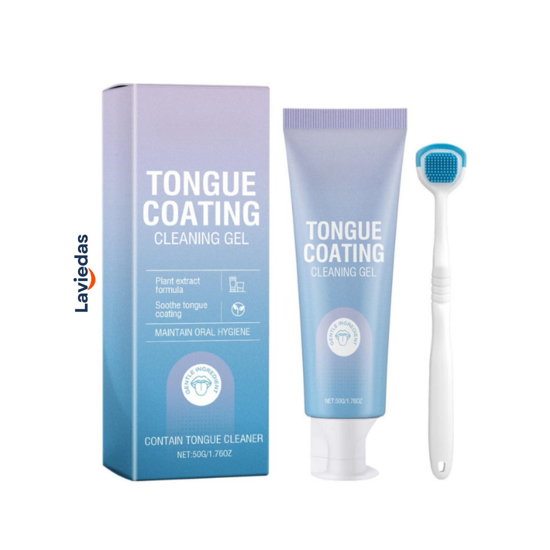 TongClean™ Verwijdert aanslag, bestrijdt geur en bacteriën