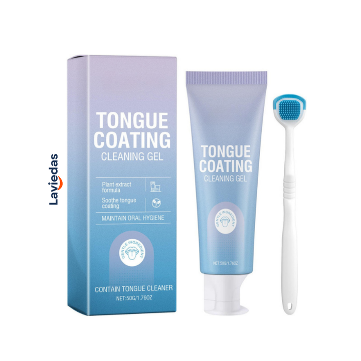 TongClean™ Verwijdert aanslag, bestrijdt geur en bacteriën