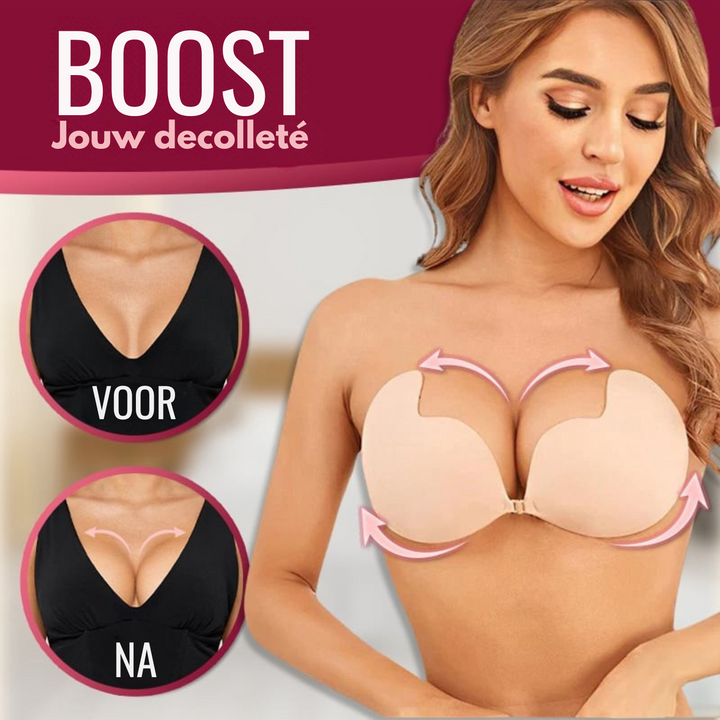BareBelle™ Onzichtbare Naadloze Push- Up BH zonder Rugpand