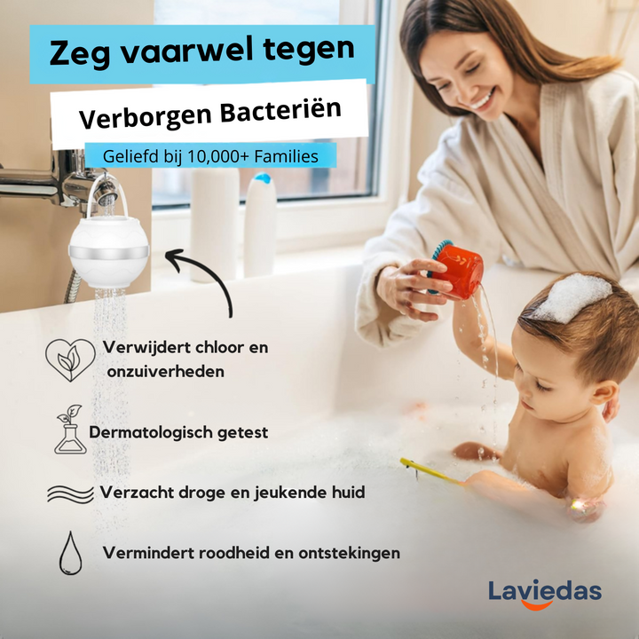 Aqualore™ Water Zuiveringsfilter Tegen Bacteriën