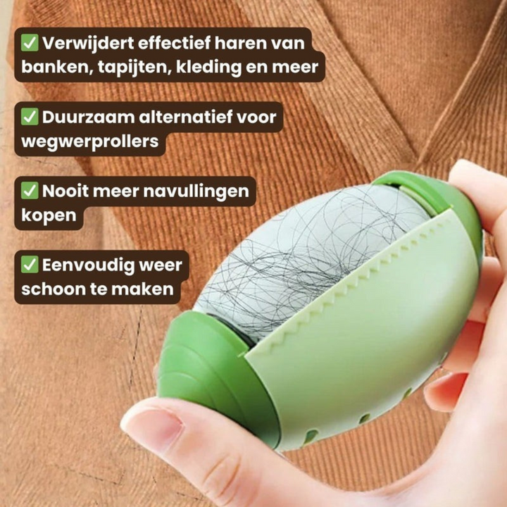 PetSwipe™  Herbruikbare Pluizenroller voor Huisdierharen