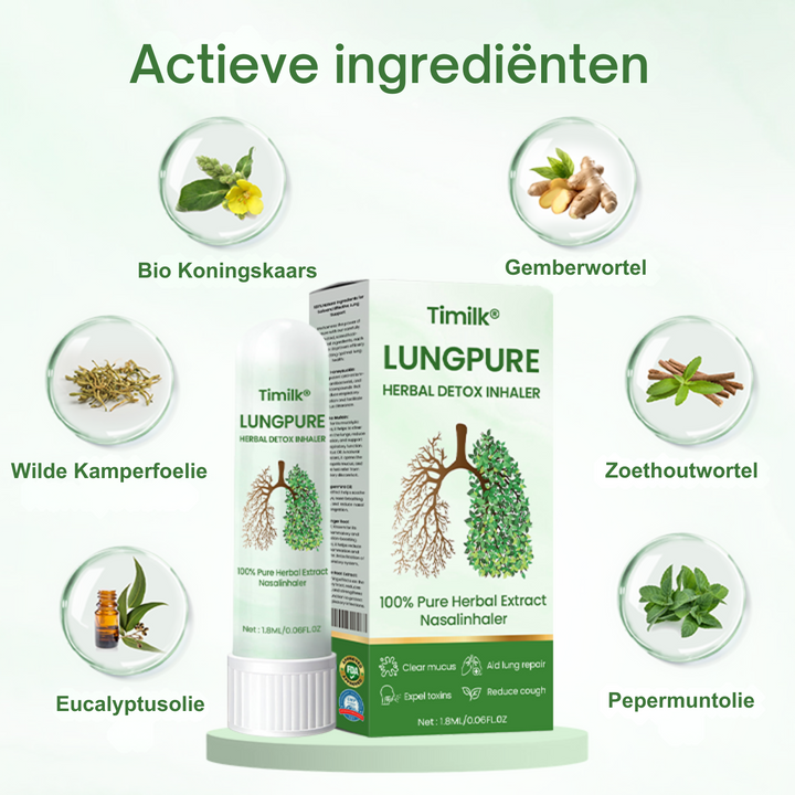 Timilk® Herstel je Longen Optimaal